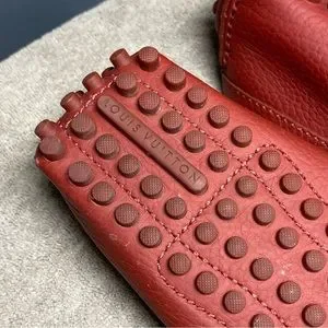 Louis Vuitton | Shoes | Mens Louis Vuitton Burgundy Loafers  display picture 3